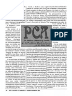 1994 Issue 8 - The PCA's Proposed Statement of Identity: Can Two Walk Together Except They Be Agreed? - Counsel of Chalcedon