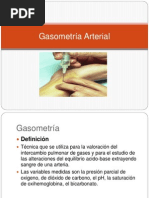 Gasometría Arterial