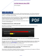 The Incredible Growth of The Internet Since 2000