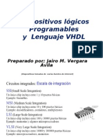 Dispositivos Lógicos Programables y Lenguaje VHDL