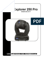 Showtec Explorer 250 Pro Manual