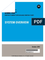 Motorola TETRA Infrastructure Technical Documentation Library Dimetra IPCompact8.1 System Overview DIPC