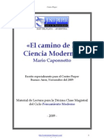 Mario Caponnetto - El Camino de La Ciencia Moderna