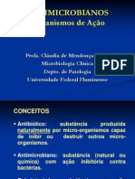 Antimicrobianos Mecanismos de Acao