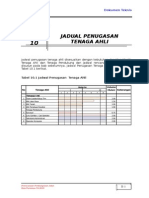 Bab 10 Jadwal Penugasan Tenaga Ahli