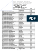 Gazette MBBS 3rd Prof Supp 13