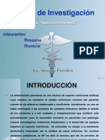 Nutricion Parenteral