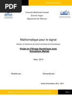 Filtrage Numerique PDF