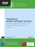 Teacher Work Related Stress