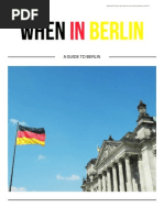 Curso/CTR Reisejournalismus: When in Berlin