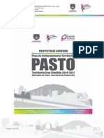 Proyecto de Acuerdo Pot Pasto 2014 2027