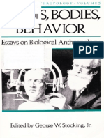 Bones, Bodies, Behavior - Essays - George W. Stocking JR - PDF