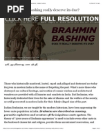 Bhramin Bashing Published in Web