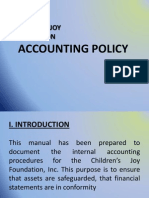 Accounting Policy Powerpoint Presentation