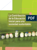 Educacion Desarrollo Sustentable Nivel Inicial