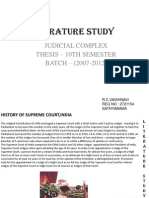 Judicial Complex-Literature Study