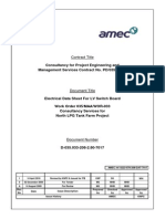 Electrical Data Sheet