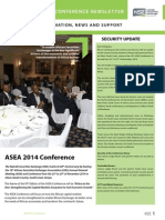 Asea Conference Newslet Ter