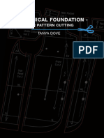 A Technical Foundation - Menswear Pattern Cutting by Tanya Dove 