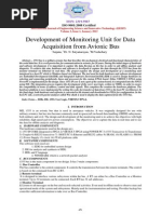 Development of Monitoring Unit For Data Acquisition From Avionic Bus