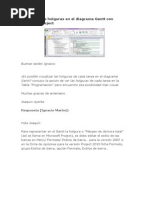 Visualizar Las Holguras en El Diagrama Gantt Con Microsoft Project