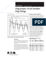 Determining Power Circuit Breaker Interrupting Ratings: Application Paper AP01301001E