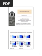 Cambodia's Economy