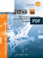 Ifm Automation Technology Machine Tools Industry Catalogue 2014 2015 GB