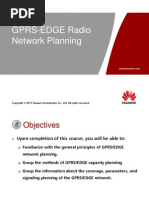 OMP121000 GPRS EDGE Build-In PCU Radio Network Planning ISSUE1.00