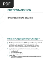 What Is Organizational Change