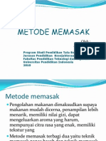 Metode Memasak