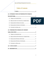 Tesco 5 Porter's Frameworks in Malaysia