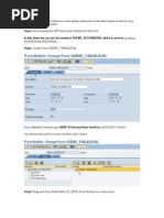 Using Where Conditions To Relate Header and Item Tables in Adobe Forms