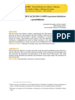 POR UMA EDUCAO DO CAMPO - Percursos Histricos e Possibilidades - Astrogildo F. Da Silva Jnior e Mrio Borgas