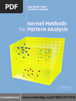 Kernel Methods For Pattern Analysis