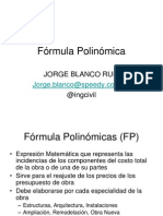 Fórmula Polinómica