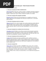 As Marcas Da Igreja Que Deus Quer - Pastor Gustavo Fernando