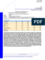 Yes Bank - IDFC SSKI - 22 01 09