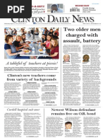 Edmondson Clinton Daily News 8-13-14