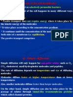 1-Passive Transport:: Selectively Permeable Barriers