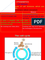 Cell Division: There Are Two Types of Cell Divisions Which Are and