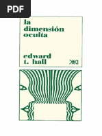 La Dimension Oculta Edward T Hall PDF