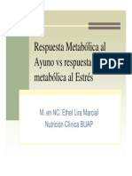 Respuesta Metabolica Al Ayuno y Lesion PDF