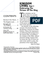 Kingdom Living Part 1 Embracing The Virtues of The King