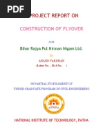 A Project Report On: Construction of Flyover