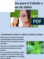 Tratamientos para El Cabello A Base de Sábila