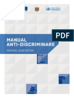 Manual Anti-Discriminare Pentru Judecatori