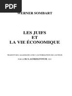 Les Juifs Et La Vie Economique Extrait