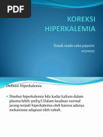 Koreksi Hiperkalemia - PPTXPPP