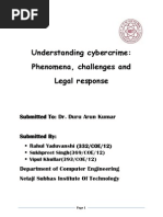 Understanding Cybercrime: Phenomena, Challenges and Legal Response